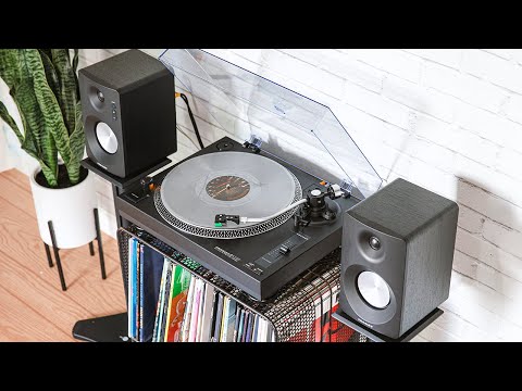 Crosley KT100BT-BK K-Series Bluetooth Turntable System - Black, NEW image 14