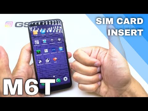How to Insert SIM Card to Meizu M6T