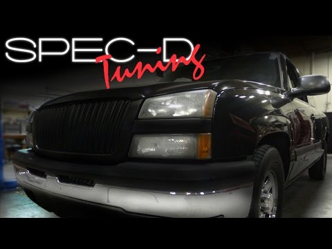 SPECDTUNING INSTALLATION VIDEO: 2003-2005 CHEVY SILVERADO FRONT GRILL
