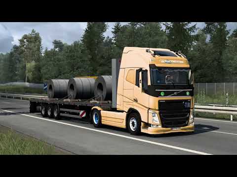 ETS2 1.40 - Euro Truck Simulator 2 - Volvo FH 16 - The Great Steppe and Sibir Map