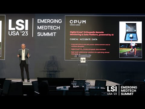 Andrew McDaid Presents OPUM Technologies at LSI USA '23