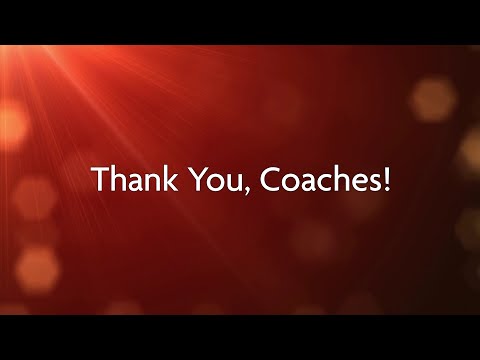 Tribute to Coaches - Nationals 2020