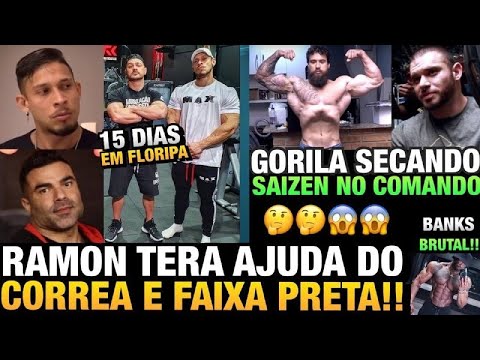 RAMON VAI EVOLUIR MAIS ? 15 DIAS COM EDU CORREA E FAIXA PRETA - GORILA IMPRESSIONA + BREON E MAIS