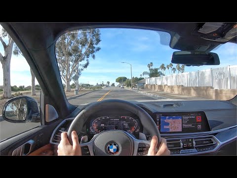 2020 BMW X7 M50i POV Test Drive (3D Audio)