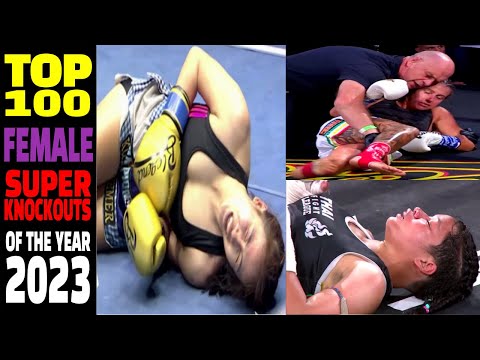 TOP 100 FEMALE SAVAGE KNOCKOUTS Of The Year 2023