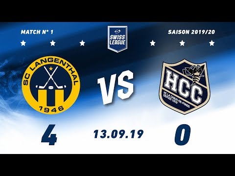 13.09.2019 SC Langenthal - HC La Chaux-de-Fonds (4-0)