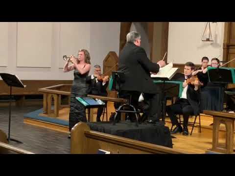 Trumpet Concerto in D, GP Telemann - Ashley Hall - NC Chamber Orchestra