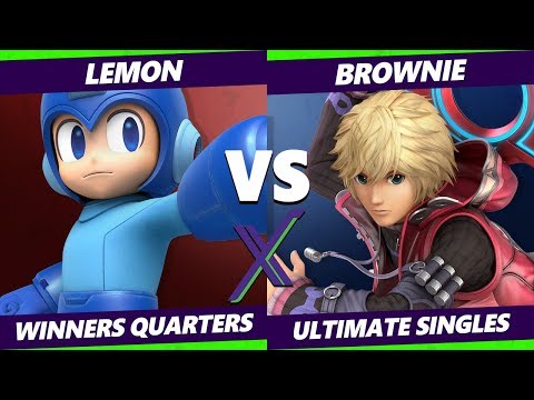 Smash Ultimate Tournament - Lemon (Mega Man)  Vs. Brownie (Shulk) - S@X 292 SSBU Winners Quarters