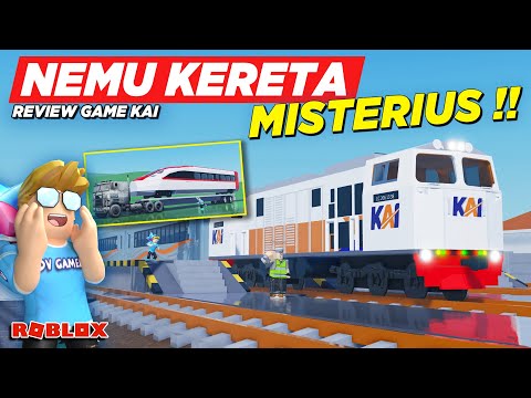 NEMU KERETA MISTERIUS NAIK KERETA API INTERIOR DI ROBLOX !! REVIEW GAME KAI - Roblox Indonesia