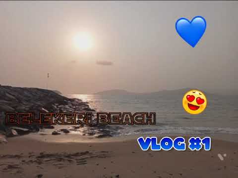 breakwater 🌊💧beach Belekeri🔥#fun #share #like #song #nice#wow