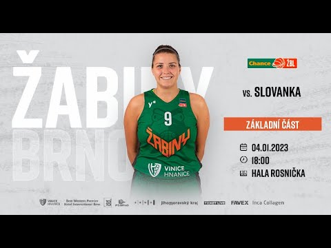 Chance ŽBL: Žabiny Brno - Slovanka, 4.1.2023