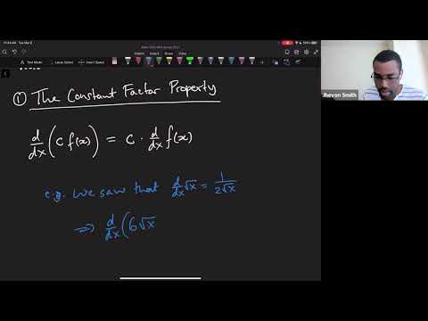 Math 1203-R04 Lecture 15 - Properties of the Derivative; Some Derivative Formulas; Chain Rule