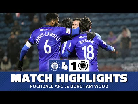 Highlights | Dale 4-1 Boreham Wood
