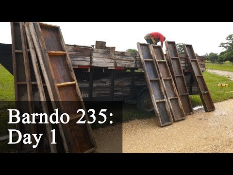 Breaking ground!  Barndo 235 - The Barndominium Show E130