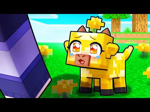 We ADOPTED a HURT MOOBLOOM in Minecraft!