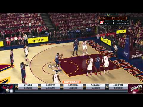 NBA2K15: NBA PLAYOFFS CAVS-HAWKS GM 4