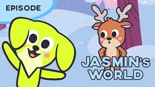 Jasmin's World - Tina the Reindeer *Cartoon for kids* Learn with Jasmin