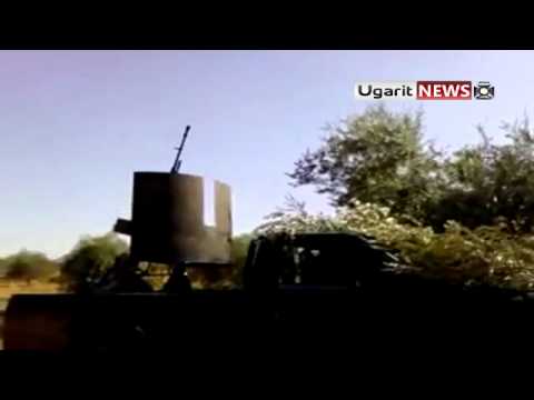 استهداف  قوات النظام من قبل لواء نسور جبل الزاوية في جبل الزاوية في محافظة إدلب