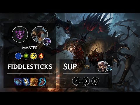 Fiddlesticks Support vs Sett - EUW Master Patch 10.13