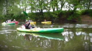 preview picture of video 'Kayak à saint Léon sur vézère'