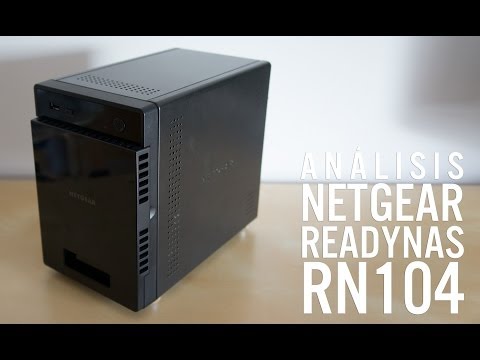 Netgear ReadyNAS RN104, análisis