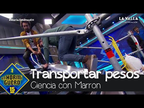 La mágica ciencia de Marron para transportar grandes pesos con mucha facilidad - El Hormiguero