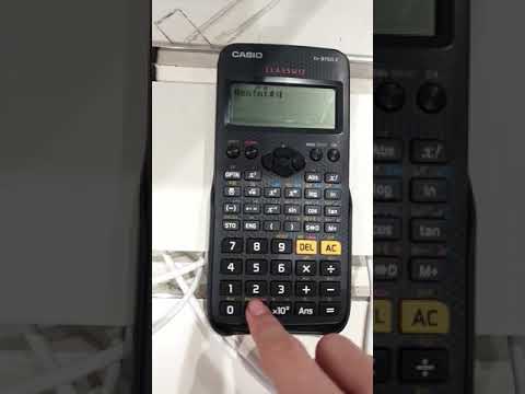 All the errors in calculator fx-97SG X