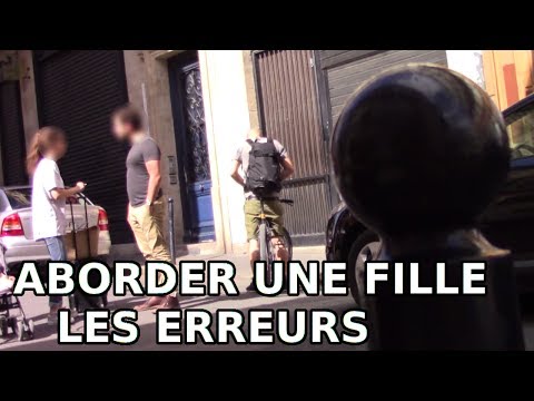 Les 5 erreurs à ÉVITER quand on veut draguer une femme dans la rue !
