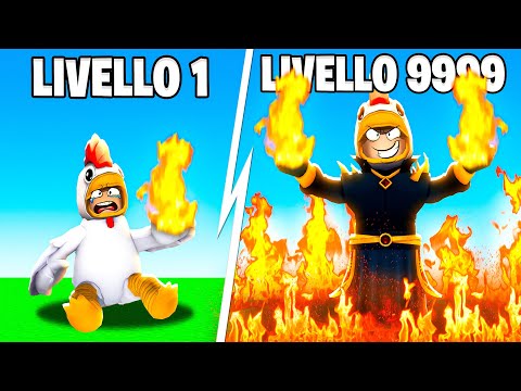 SONO DIVENTATO UN MAGO DEL FUOCO SU ROBLOX!!