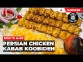 How To Make Persian Chicken Kabab Koobideh | Ep 586