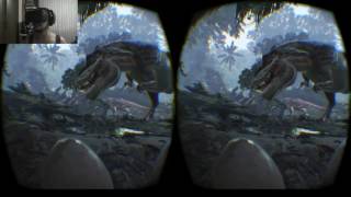 Back to Dinosaur Island Oculus Rift!