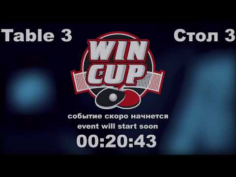 Лукандер 3-2Бойчук/ Рыбаков1-3 Непочатов  Турнир Восток 6  WIN CUP 09.11.20  Зал 3