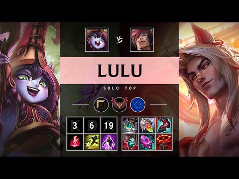 Lulu Top vs Sett - EUW Grandmaster Patch 25.08