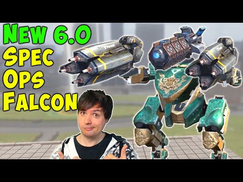 The NEW 6.0 SPEC OPS FALCON! - War Robots Gameplay WR