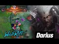 Wild rift Darius heartsteel quadrakill- Darius vs sett baron lane season 12
