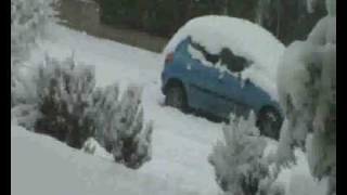 preview picture of video 'Mejorada Del Campo y la Nieve (09/01/2009)'