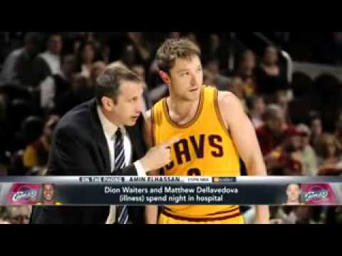 Cavs Guards Spend Night In Hospital