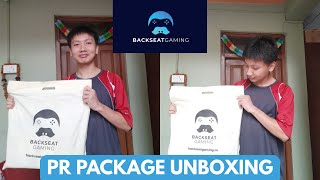 🔴 W BACKSEAT GAMING | PR PACKAGE UNBOXING | YOSHIGG | !backseat