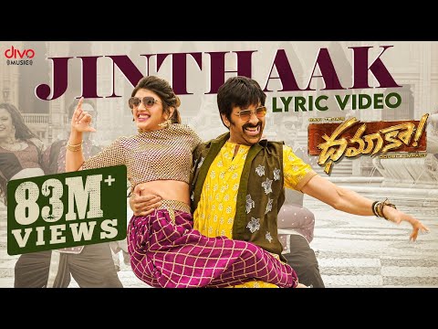 Jinthaak - Lyric Video | Dhamaka | Ravi Teja | Sreeleela | Bheems Ceciroleo | Thrinadha Rao Nakkina