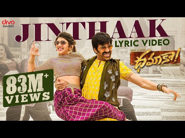 jinthak jinthak lyrics dhamaka/ Mangli Bheems ceciroleo Lyrics
