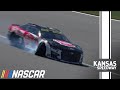 Kevin Harvick slams outside wall at Kansas Speedway | NASCAR
