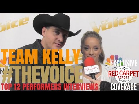 #TeamKelly interviewed at "The Voice" Season 14 Backstage Top 11 Artists #TheVoice #Top11
