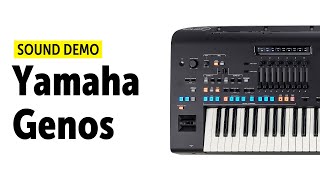 Video thumbnail for Yamaha Genos Sound Demo (no talking) by Bonedo Synthesizers