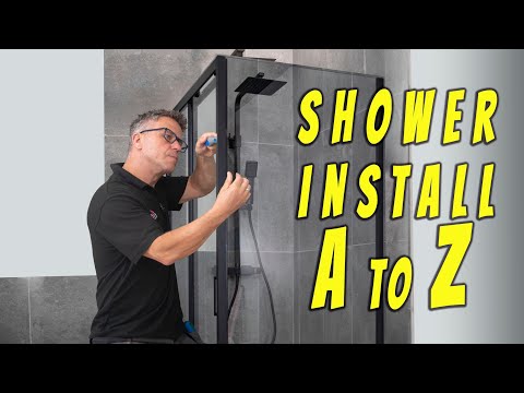 How to Install a Sliding Shower Enclosure | Top Trade Tips