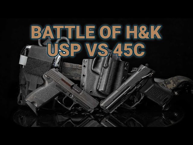 Battle of H&K .45s: HK USP Compact vs HK 45C 