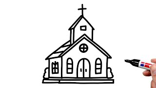 How to Draw a Church