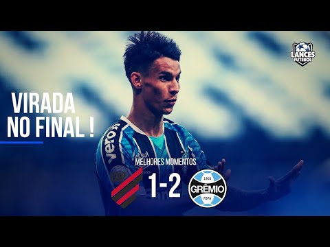 Athletico Paranaense 1 x 2 Grêmio - VIRADA ! Melhores Momentos (HD) - Brasileirão 2020