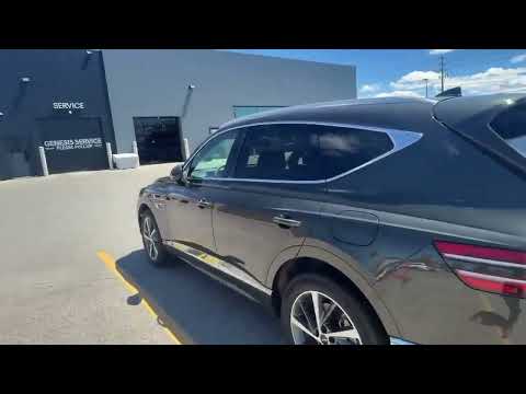 2026 Genesis GV80 3.5T Prestige AWD 7P Black in Green for sale at Finch Hyundai in London, ON