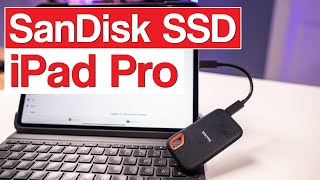 SanDisk Extreme Portable SSD an dem iPad Pro | endlich klappt es!