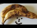 Chocolate Chip Banana Bread With Two Bananas
